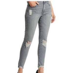 Joe's Size 28 The Charlie Gray Vetiver High Rise Skinny Stretch Ankle Jeans